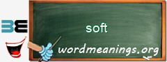 WordMeaning blackboard for soft